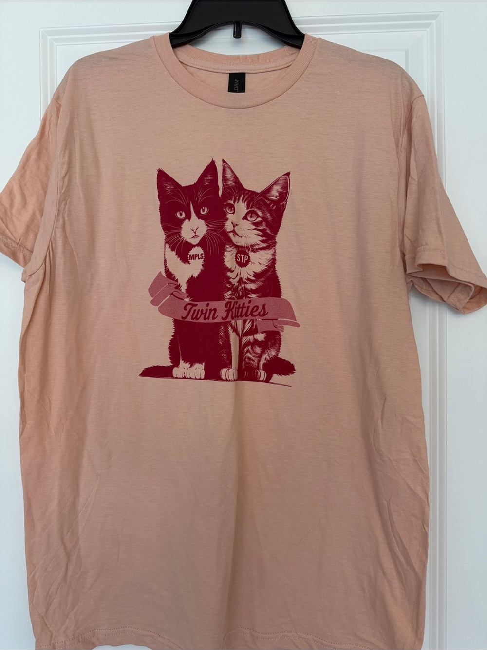Twin Kitties Minneapolis Saint Paul t shirt